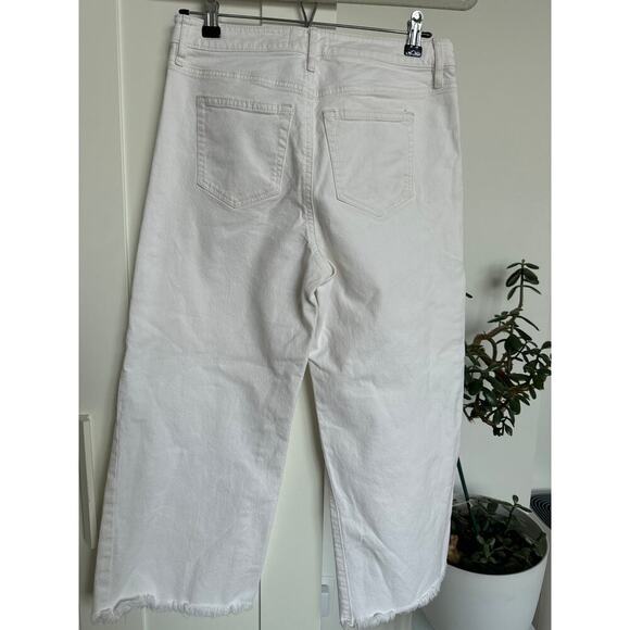 Ann Taylor Loft High Waist Wide Leg in Color Popcorn, NWOT 27P/ 4 - Picture 3 of 4